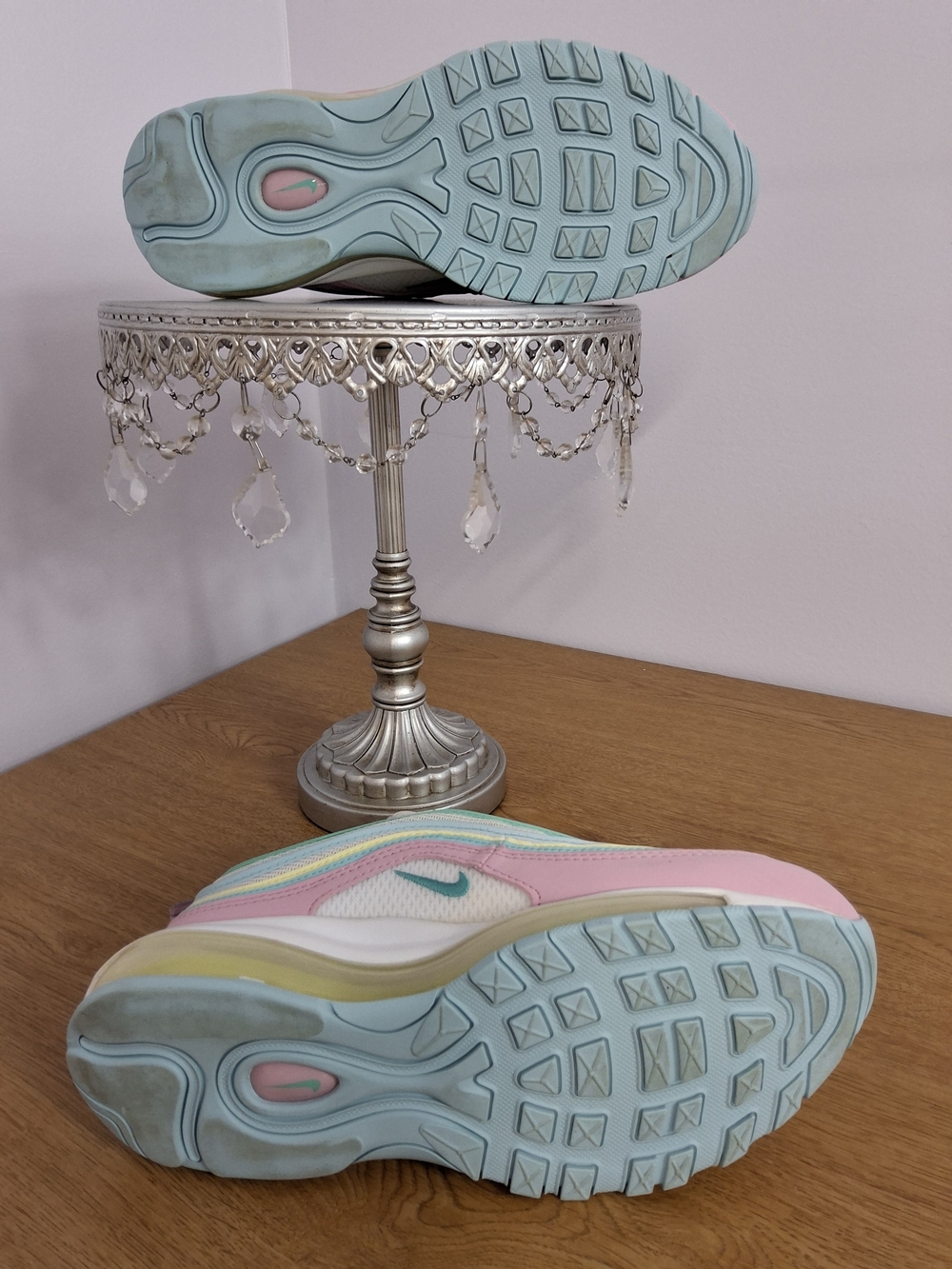 Womens Nike Air Max 97 Easter/Pastel Colors Multicolor Low Top Lace-up Size 8 - Picture 4 of 10